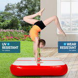 NNEDPE 1m  Air Track Block Tumbling Mat Gymnastics Exercise - Red
