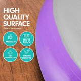 NNEDPE 1m Air Track Spot Round Inflatable Gymnastics Tumbling Mat Purple