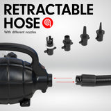 NNEDPE 600W Portable Electric Air Pump for Air Tracks Inflatable Beds Toys