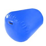 NNEDPE Inflatable Air Exercise Roller Gymnastics Gym Barrel 100 x 80cm - Blue