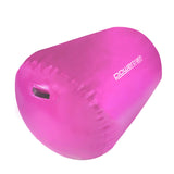NNEDPE Inflatable Gymnastics Air Barrel Exercise Roller 120cm x 75cm - Pink