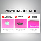 NNEDPE Inflatable Gymnastics Air Barrel Exercise Roller 120cm x 75cm - Pink