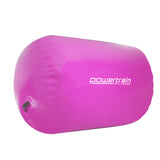 NNEDPE Inflatable Gymnastics Air Barrel Exercise Roller 120cm x 75cm - Pink