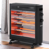 NNEDSZ 2200W Infrared Radiant Heater Portable Electric Convection Heating Panel