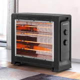 NNEDSZ 2200W Electric Infrared Radiant Convection Panel Heater Portable