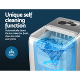 NNEDSZ 2.6L Ice Maker Machine Commercial Portable Ice Makers Cube Tray Countertop Bar