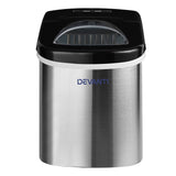 NNEDSZ 2.4L Stainless Steel Portable Ice Cube Maker