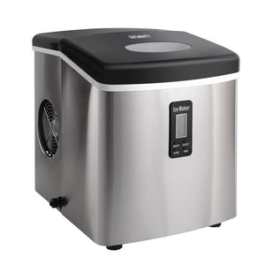 NNEDSZ 3.2L Stainless Steel Portable Ice Cube Maker