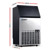 NNEDSZ Stainless Steel Commercial Ice Cube Maker