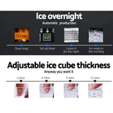 NNEDSZ Stainless Steel Commercial Ice Cube Maker