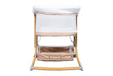 NNEKG Grotime Luna Folding Bassinet Beige