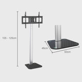 NNEMB Stationary TV Stand Mount for 32-70 Inch Television Screens Adjustable Universal Holds 68kg