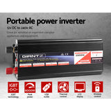 NNEDSZ 12V - 240V Portable Power Inverter