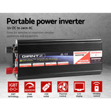 NNEDSZ 12V - 240V Portable Power Inverter