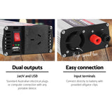 NNEDSZ 600W Puresine Wave DC-AC Power Inverter