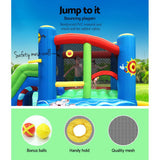 NNEDSZ Inflatable Water Jumping Castle Bouncer Kid Toy Windsor Slide Splash
