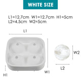 NNEDPE Ice Cube Ball Whiskey Maker White