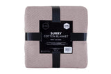 NNEKG Ardor Surry Hand Woven Blanket (King Lilac)