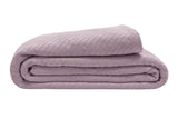 NNEKG Ardor Surry Hand Woven Blanket (Queen Lilac)