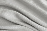 NNEKG Ardor Surry Hand Woven Blanket (Queen Silver)