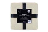 NNEKG Ardor Surry Hand Woven Blanket (King Wheat)