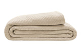 NNEKG Ardor Surry Hand Woven Blanket (King Wheat)