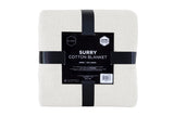 NNEKG Ardor Surry Hand Woven Blanket (King White)