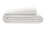 NNEKG Ardor Surry Hand Woven Blanket (Queen White)