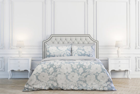 NNEKG Ardor Provence Printed Quilt Cover Set (Queen)