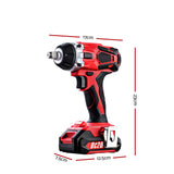 NNEDSZ Cordless Impact Wrench 20V Lithium-Ion Battery Rattle Gun Sockets