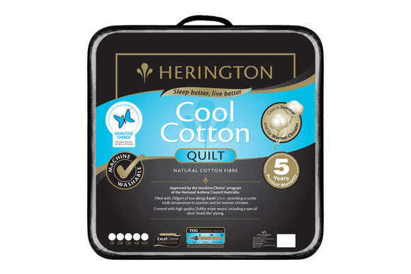 NNEKG Herington Cool Cotton Quilt Double