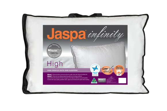 NNEKG Jaspa Infinity MicroPol Standard Pillow (High)
