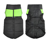 NNEDPE Dog Jacket Padded Waterproof Pet Clothes Warm Green Extra Extra Large