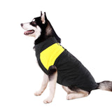 NNEDPE Dog Jacket Padded Waterproof Pet Clothes Super Warm Yellow Extra Large