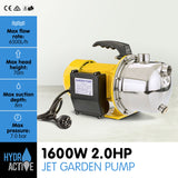 NNEDPE HydroActive 1600W Rain Water Tank Electric Pump