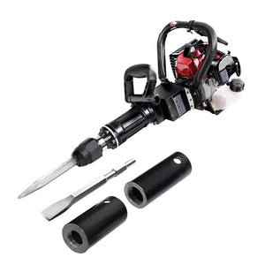 NNEDSZ 2in1 Petrol 36cc Pile Post Driver and Jack hammer Star Demolition Jackhammer
