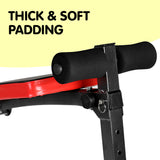 NNEDPE Inclined Sit up bench with Resistance bands