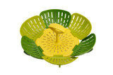 NNEKG Joseph Joseph Bloom Steel Folding Steamer Basket Green