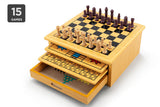 NNEKG 15 in 1 Games Board (Birch)