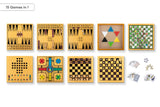 NNEKG 15 in 1 Games Board (Birch)