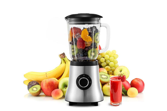 NNEKG 1.5L Stainless Steel Blender
