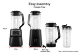 NNEKG 1500W Vacuum Blender Pro