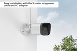 NNEKG Outdoor 2K Security Camera