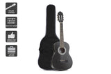 NNEKG Royale 1 2 Size 34 Classical Guitar (Black)
