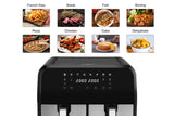 NNEKG 8L 1700W Dual Zone Air Fryer Oven