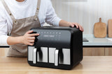 NNEKG 8L 1700W Dual Zone Air Fryer Oven