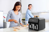 NNEKG 8L 1700W Dual Zone Air Fryer Oven
