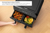 NNEKG 8L 1700W Dual Zone Air Fryer Oven