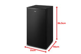 NNEKG 93L Bar Fridge Black