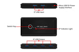 NNEKG 4 Port USB3.0 Switch Sharing Hub